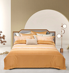 Комплект постельного белья «Тепло природы», цв. имбирный