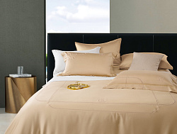 Комплект постельного белья «Монохром», цв. карамельный