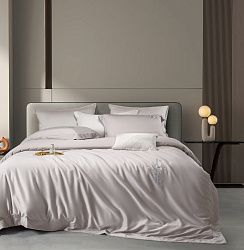 Комплект постельного белья «Монохром», цв. светло-серый